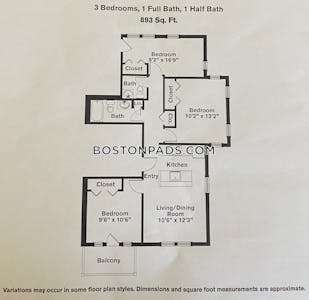Cambridge 3 Bed 1.5 Bath CAMBRIDGE  Harvard Square - $4,725 No Fee