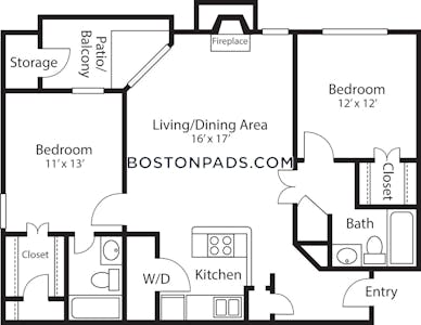Quincy 2 Bed 2 Bath QUINCY  South Quincy - $2,590